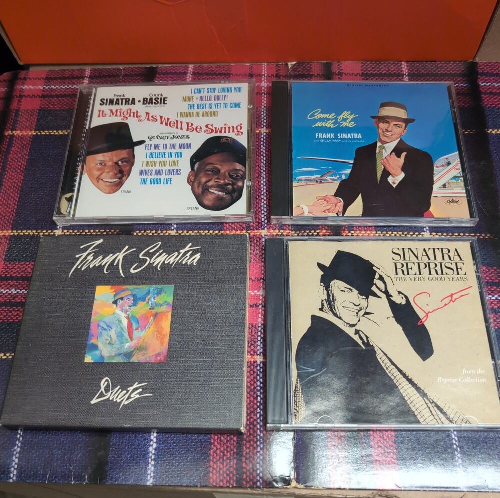 4 CD LOT Frank Sinatra Come Fly Reprise Duets Swing
